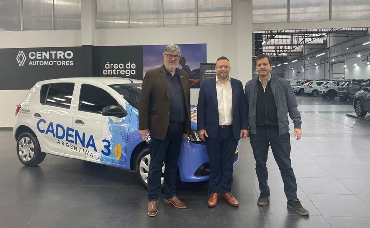 Así luce el nuevo móvil de Cadena 3 Buenos Aires.