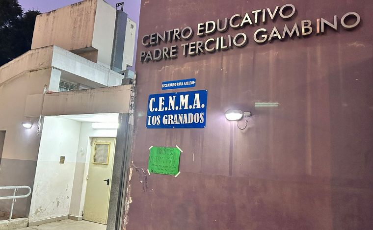Quinto robo en un mes en una escuela de Córdoba. (Foto: Lucía González/Cadena 3)