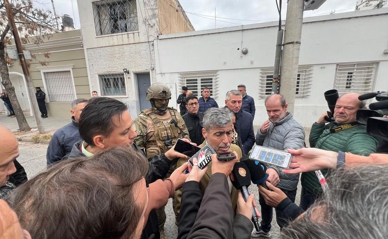 Juan Pablo Quinteros estuvo en el operativo. (Foto: Daniel Cáceres/Cadena 3)