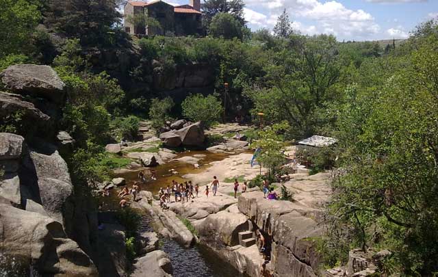 La tranquilidad de Tanti fue otro de los sitios elegidos por el móvil de ''Descubriendo Córdoba''.