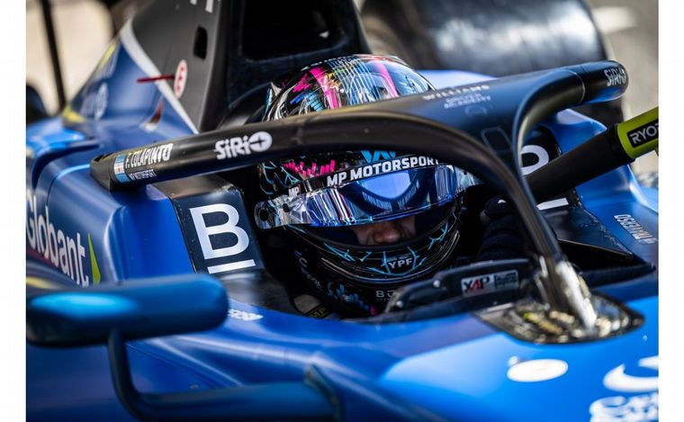 Colapinto estuvo 'ahí' de la pole en Montmeló, fue 3° a 6 milésimas