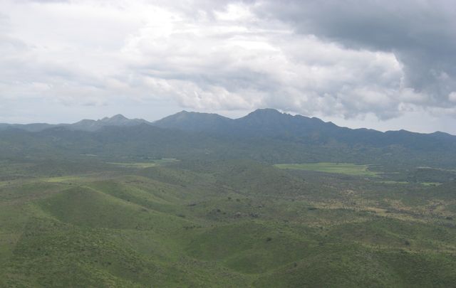 Juan Pablo Viola en la Pampa y volcanes de Pocho