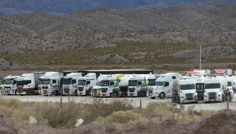 Uspallata: varios camioneros quedaron atrapados por un temporal en alta montaña