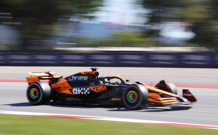 "Fue la vuelta perfecta", dijo Norris, tras batir a Verstappen en Montmeló