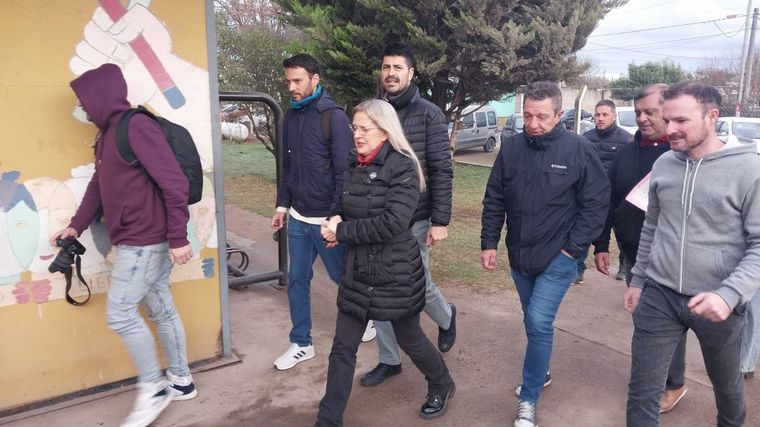 Elecciones en Río Cuarto: Adriana Nazario fue la primera en emitir su voto