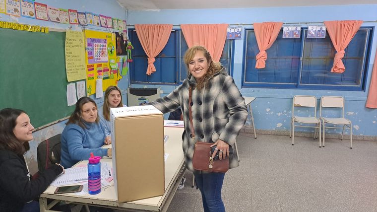 Votó Andrea Casero, Encuentro Vecinal Córdoba