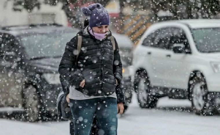 Rige una alerta roja del SMN por frío extremo en parte de la Patagonia. Foto: ADNSur.