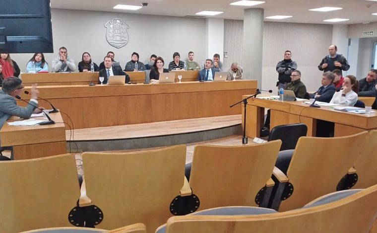 El juicio por el crimen del jubilado Domínguez. (Foto:Puntal)