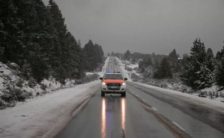 Volvieron las nevadas a Bariloche. (Foto gentileza: Bariloche Opina)