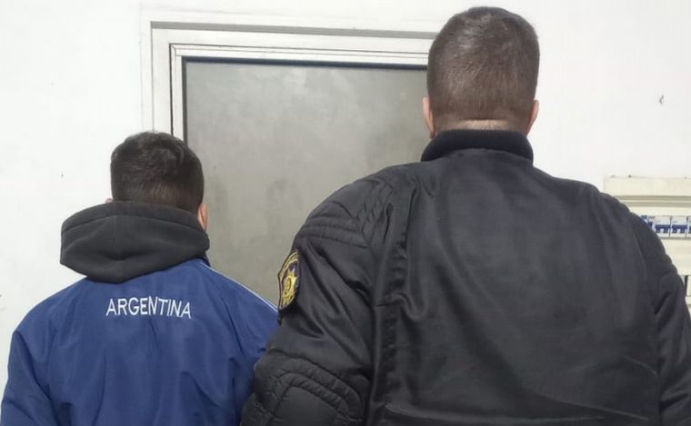 El detenido tiene 27 años y se encuentra en situación de calle.