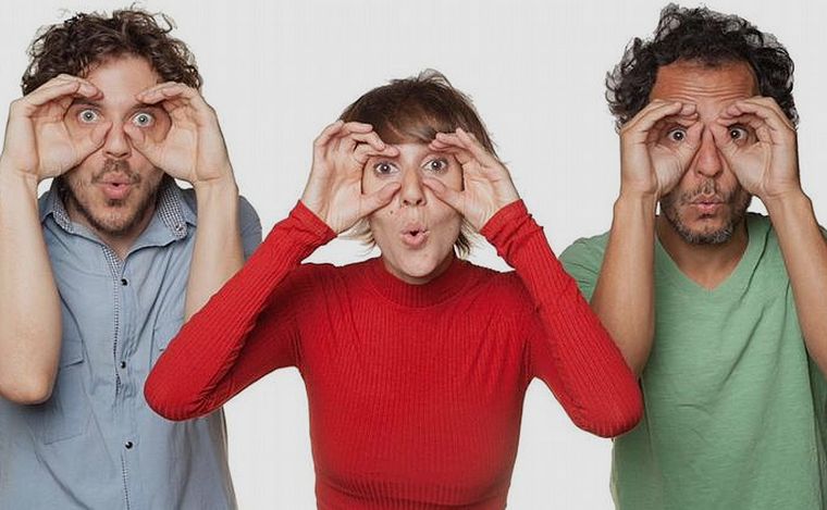 Pim Pau está integrado por Cassio Carvalho, Eva Harvez y Lucho Milocco