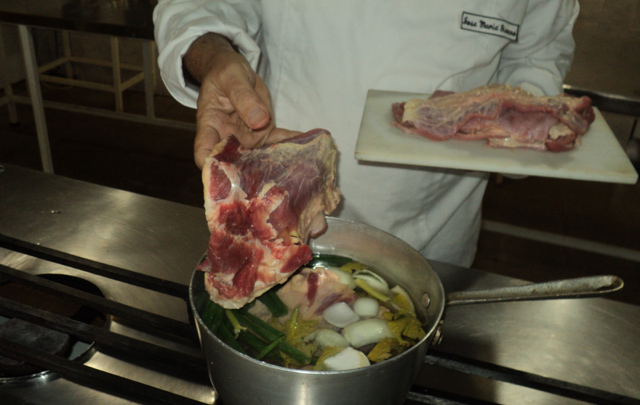 Matambre tiernizado a la napolitana