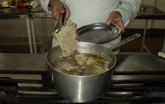 Matambre tiernizado a la napolitana