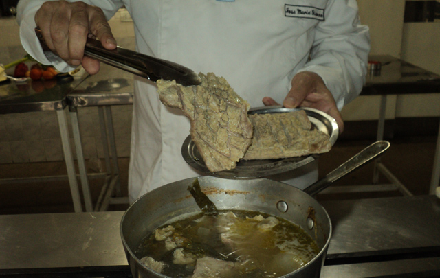 Matambre tiernizado a la napolitana