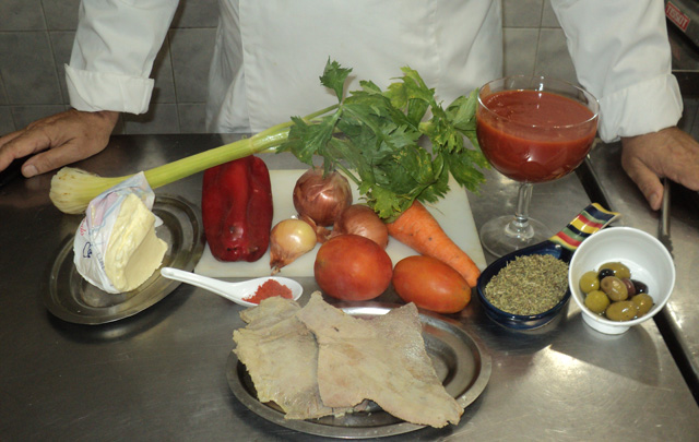 Matambre tiernizado a la napolitana