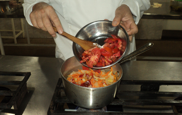 Matambre tiernizado a la napolitana