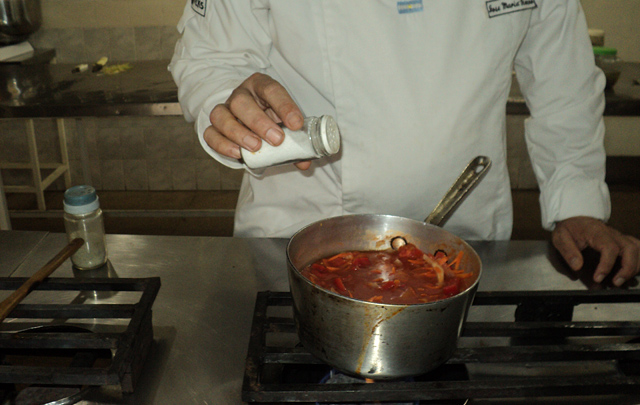 Matambre tiernizado a la napolitana