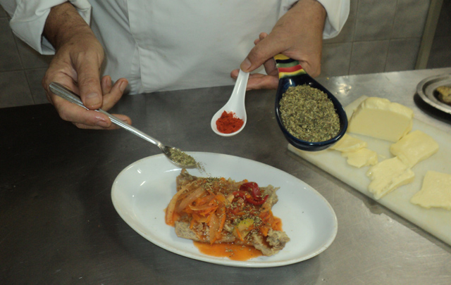 Matambre tiernizado a la napolitana