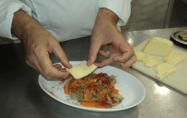 Matambre tiernizado a la napolitana
