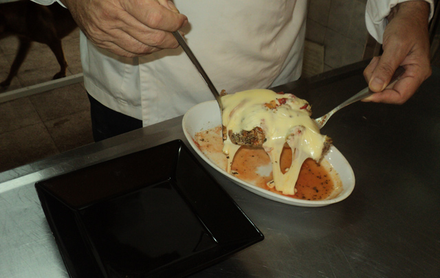 Matambre tiernizado a la napolitana