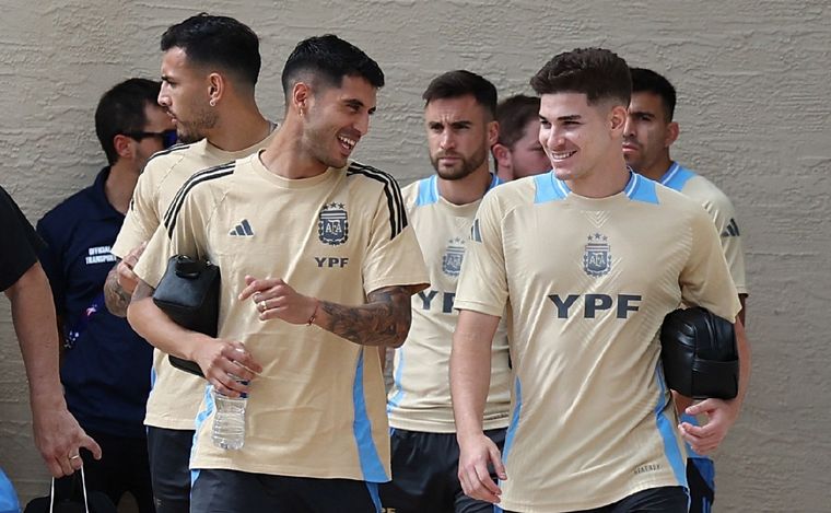 Cómo se prepara la Selección ante Perú. (Foto: NA)