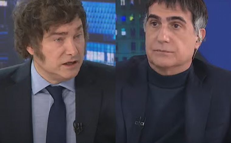 Milei habló con Antonio Laje, LN+, luego de la aprobación de la Ley Bases.