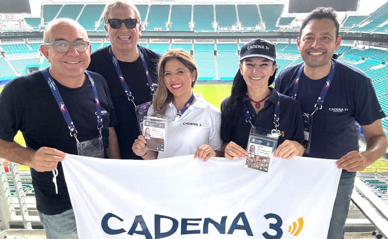 Marcelo Lamberti, Claudio Giglioni, Geo Monteagudo, Cynthia Zak y Raúl Monti.