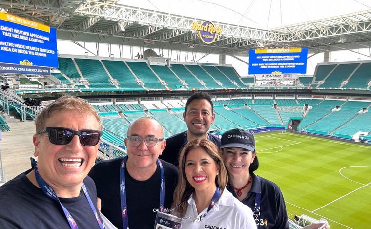 Viva la Radio y Estadio 3, desde el Hard Rock Stadium en Miami.
