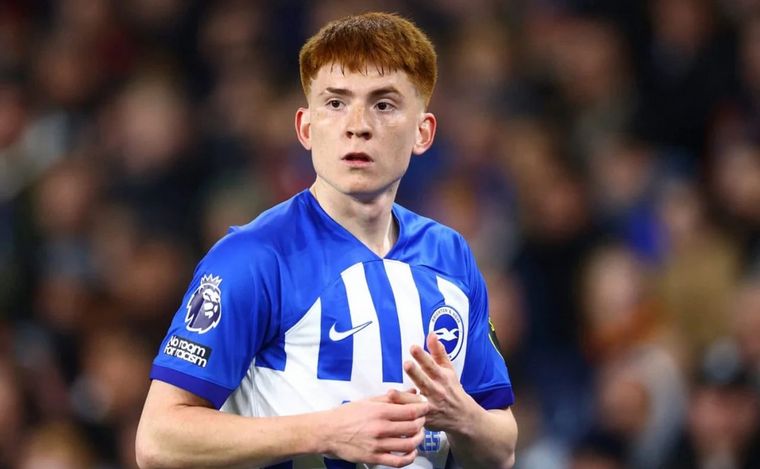 Valentín Barco no jugaría los Juegos Olímpicos. (Foto: Brighton)