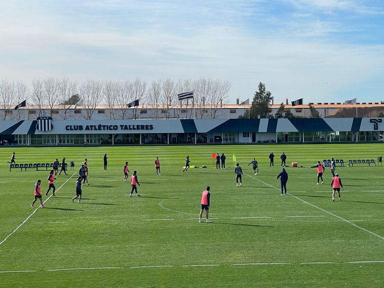 Talleres entrenó en la previa del viaje a Rusia: todas las novedades
