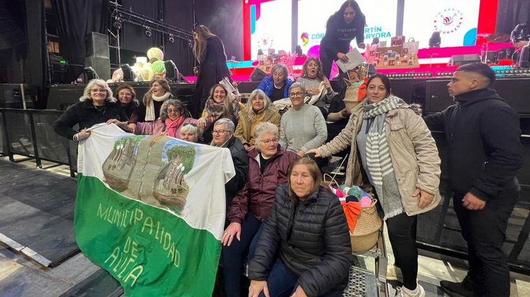 Temprano llegaron las tejedoras para una la edición de 