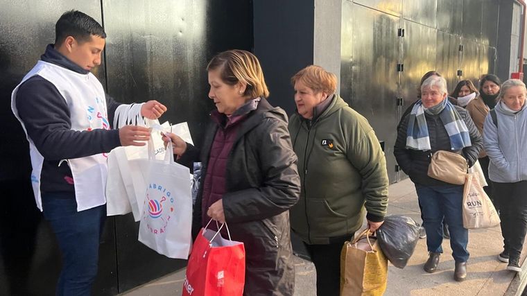 Temprano llegaron las tejedoras para una la edición de 