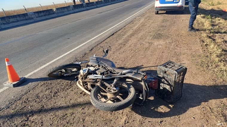 Accidente en la ruta E-53