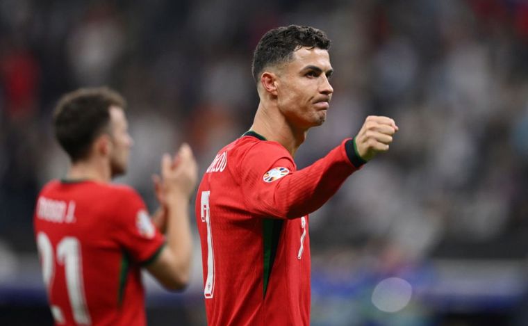 Ronaldo falló un penal, pero Portugal pasó de ronda. (Foto:@EURO2024DE)
