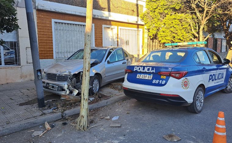 El choque ocurrió en Fray José León Torres, Córdoba. (Federico Borello/Cadena 3)