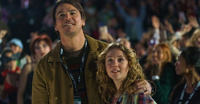 Padre e hija cuando el hombre todavía no sabía lo que le esperaba.