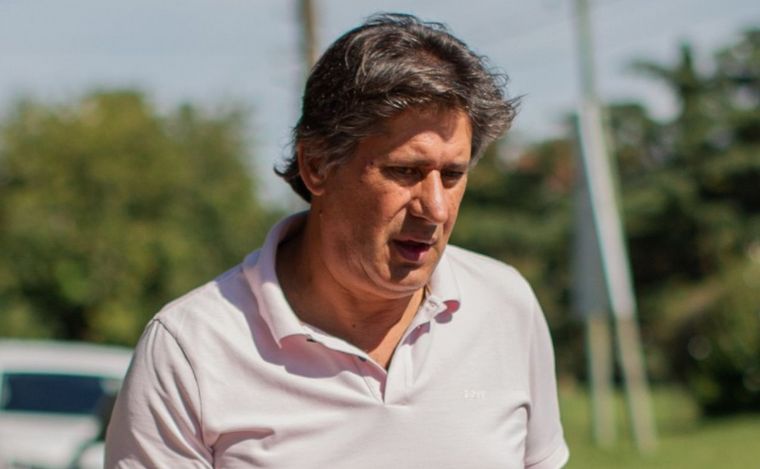 El intendente de Funes, Roly Santacroce.