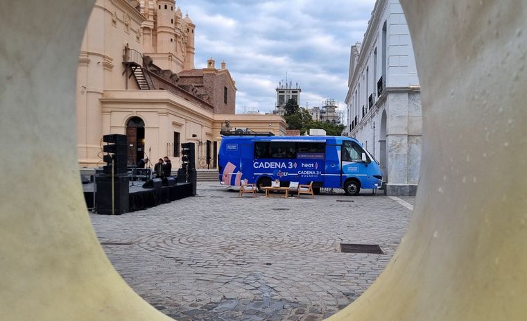 Siempre Juntos, desde la Plaza San Martín.