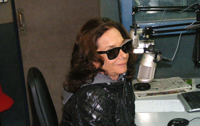 Ana María Picchio visitó los estudios de <b>Cadena 3</b>