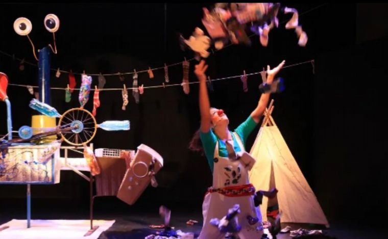  “Mis Medias Mitades”, una obra de teatro para toda la familia. (Foto:@titina_payasa)