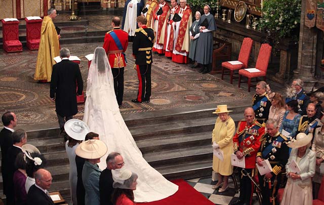 El príncipe Harry y el padre de la novia, fueron los padrinos de la boda.