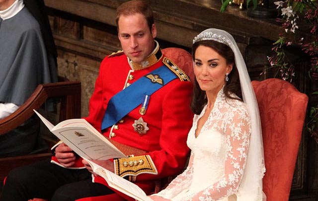 En una emotiva ceremonia, William y Kate se unieron en matrimonio.