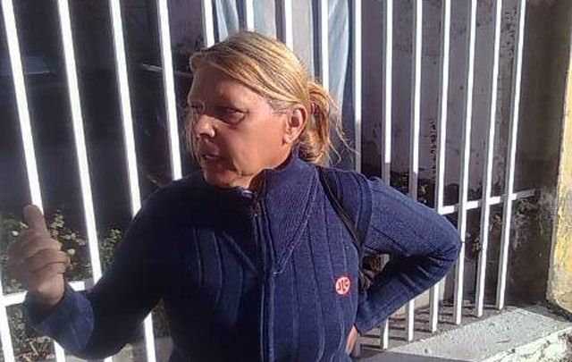 Anabel Martínez, madre de la mujer con que forcejeó Jorge Bustos Fierro.