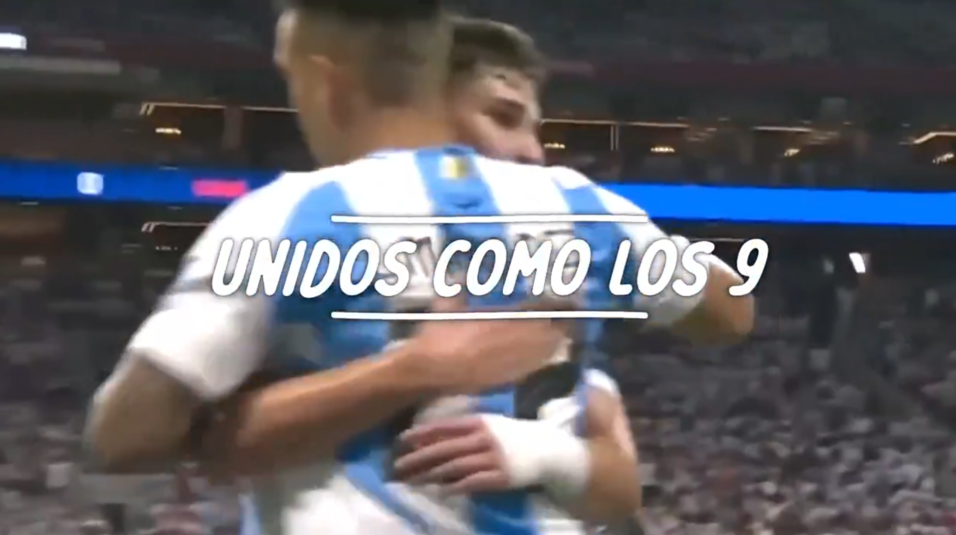 El emotivo video de la Selección argentina por el 9 de julio