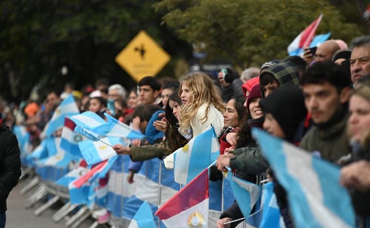 Así fue el desfile por el Día de la Independencia en Río Tercero. (Foto/Gob. Córdoba)