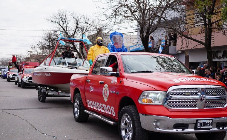 Así fue el desfile por el Día de la Independencia en Río Tercero. (Foto/Gob. Córdoba)