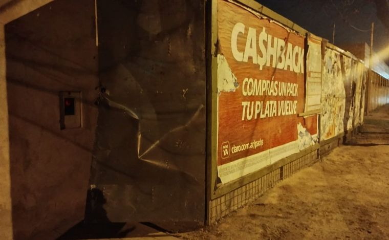 El ingreso de la obra en construcción fue violentado. 
