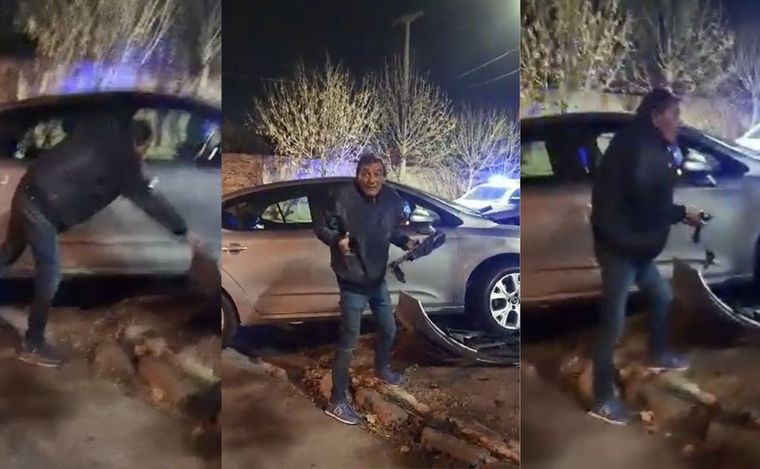 Un fiscal de Villa Mercedes protagonizó un accidente: iba alcoholizado