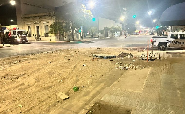 El corte en un tramo de Av. Maipú será por 120 días. (Lucía González/Cadena 3)
