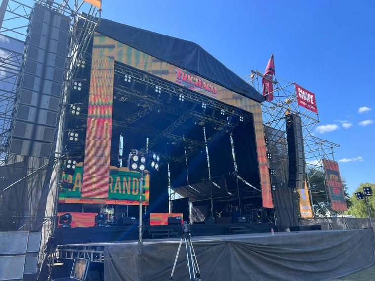 Todo listo para el Festival del Trichaco en Santa Victoria Este.